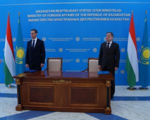 Казахстан и Венгрия подписали меморандум о сотрудничестве по управлению водными ресурсами