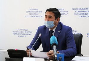 руководитель областного управления ветеринарии Ерсултан Апетов