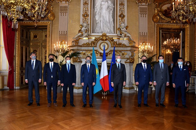 Заседание казахстанско-французской Межправительственной комиссии
