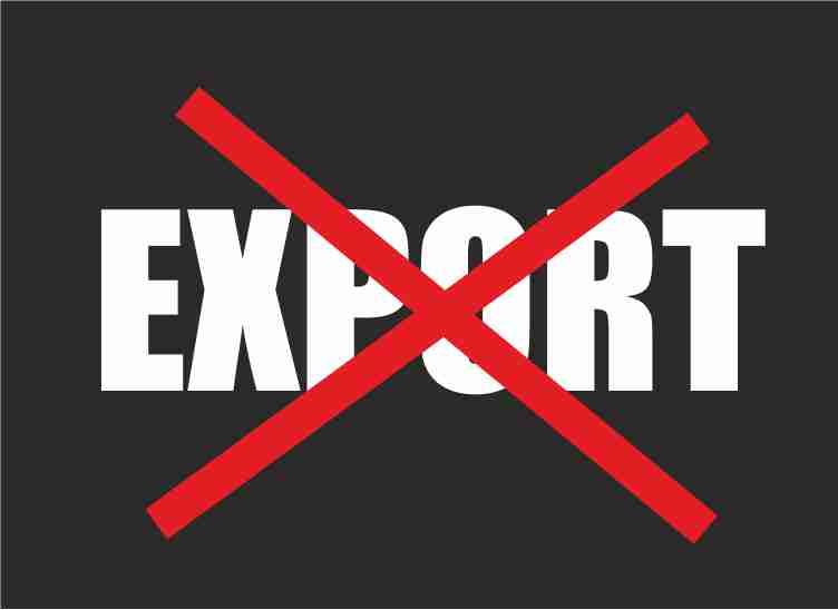 запрет экспорта