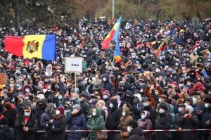 Протесты фермеров в Молдавии