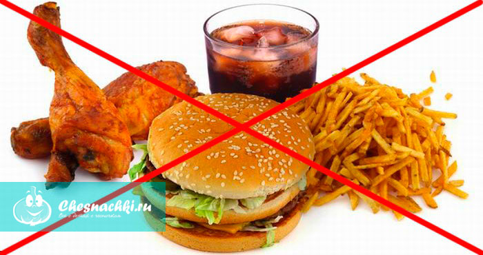 Запрет на рекламу вредной еды